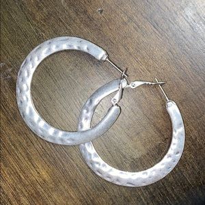 hoop earrings